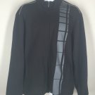 NEW Alfani Red Fleece Black & Gray Zip Up Sweater Jacket Size XL NEW Alfani Red Fleece Black & Gray Zip Up Sweater Jacket Size XL