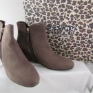 NIB $249 French Sole FS/NY Magic Hidden Wedge Bootie Suede Ankle Boots Size 5