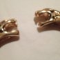Kenneth Jay Lane Jaguar Cuff Bracelet 22K Gold Plated & Black Enamel NEW $120