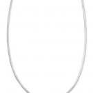 NEW $100 Giani Bernini Sterling Silver 24" Square Snake Chain Necklace