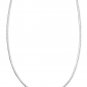 NEW $100 Giani Bernini Sterling Silver 24" Square Snake Chain Necklace