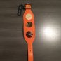 CC SKYE Orange Leather Giant Screw Cuff Bracelet NEW MSRP $160 HARD TO FIND