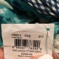 NWT Coach Blue Floral Badlands Patchwork Scarf 50" x 70" Shawl 85813 MSRP $195