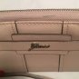 Guess Greyson Large Zip Around Wallet in Light Rose w/Wrist Strap New w/Defects