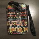 NEW Sakroots Artist Circle Smartphone Zip Wristlet Apricot Flower Power MSRP $30