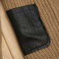 NWT Camel & Black Knitted Wool Sweater Cardigan Jacket w/ Contrast Pockets XS S
