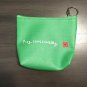 NEW Green Floral Pray Continually Coin Purse / Cosmetic Case Small Pouch Keyring