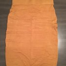 NWT $44 Arden B Pale Gold Sweater Knit Bandage Pencil Skirt Size S 2 4
