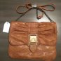 NWT $48 Jessica Simpson Susana Luggage Brown Shoulder Bag Crossbody Chain Strap