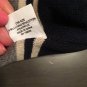 NWOT Levi's Reversible Dark Blue, Gray & Cream Beanie Hat One Size Fits Most