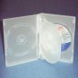 27mm DVD Case 4-in-1 Translucent White 10 Pack