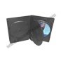14mm DVD Case 4-in-1 Black With Tray 20 Pack