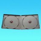 10MM PP CD CASE DOUBLE BLACK 50pcs per pack