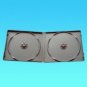 10MM PP CD CASE DOUBLE BLACK 50pcs per pack