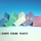 Plastic CD/DVD Sleeve White Plastic CD/DVD Sleeve White