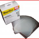 MEGADISC CD/DVD Disc Keeper Clear 500 PK (SAME MEMOREX QUALITY) USA and CANADA