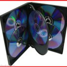 22mm 5 Tray DVD Movie Game Case Black Multi 5 Disc overlap 20 Pk Canada n USA 22mm 5 Tray DVD Movie Game Case Black Multi 5 Disc overlap 20 Pk Canada n USA