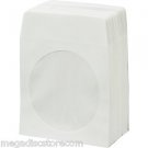 1000 White Paper CD DVD Disc Sleeves Window Flap Envelope 100g 1000 White Paper CD DVD Disc Sleeves Window Flap Envelope 100g