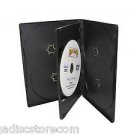 20 Pk Premium Black 14mm 6 Discs DVD CD Movie Game Case Box Overlap with Flip 20 Pk Premium Black 14mm 6 Discs DVD CD Movie Game Case Box Overlap with Flip