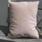 blue beige stripe pillow