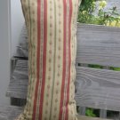 Red n green tiny flower pillow