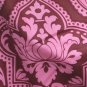 Pink n brown patterned purse