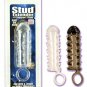 Stud Extender With Support Ring - Clear