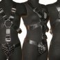 Leather Body Harness with Jock - Small