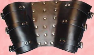 Leather Arm Binder Forearm Restraints