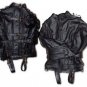 Leather Bondage Straight Jacket - Medium