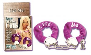 Jesse Jane's Funky Cuffs - Lick Me