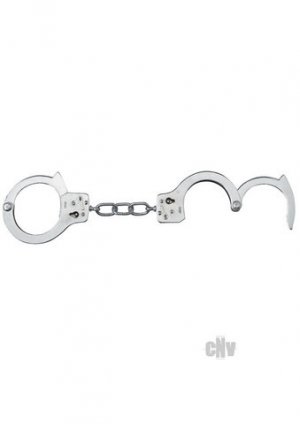 Nickel Coated Handcuffs - Single Lock