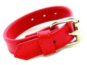 Leather Cockring With Buckle