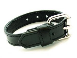 Leather Cockring With Buckle