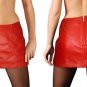 Leather Fetish Dancer Cheerleader Skirt - Small