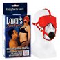 Lover's Headgear Advanced Mask With Gag - Red