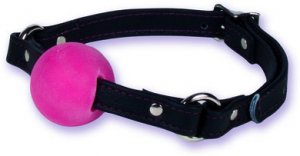 Leather Rubber Ball Gag