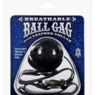 Breathable Ball Gag With Black Collar