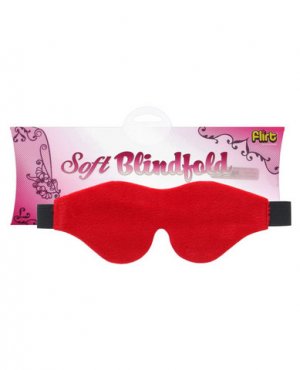 Flirt Soft Blindfold - Red
