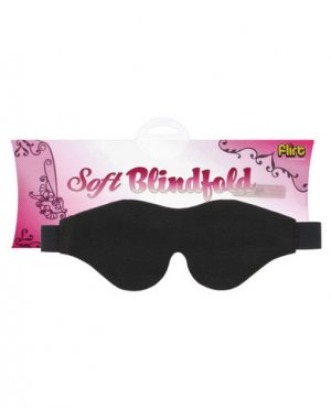 Flirt Soft Blindfold - Black