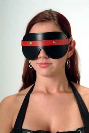 Leather Blindfold
