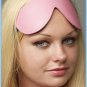 Pink Bound Leather Blindfold