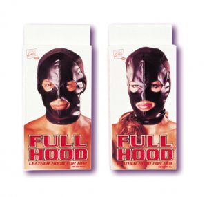 Leather Hood - Man