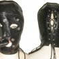 Leather Bonadage Blindfold Mouth Gag Mask