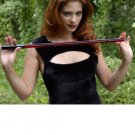 Green Acrylic Cane Broom