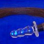 Horse Hair Basic Black With Rigged Butt Plug