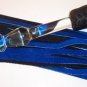 30 Inch Crystal Suede Blue/Black