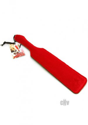 Red Fur Lined Paddle