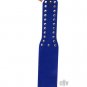 Velvet Studded Paddle - Blue