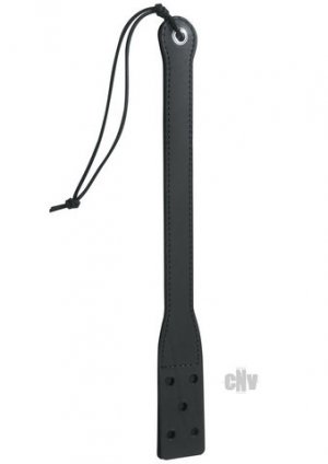18" Slapper - Black Leather